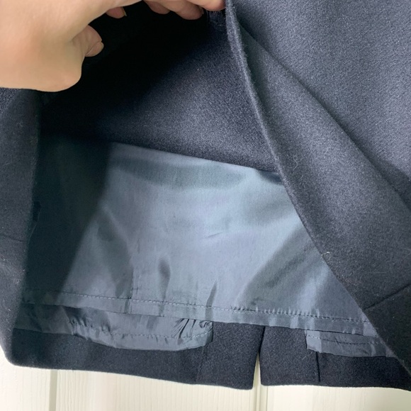 J. Crew | The Pencil Skirt Black Wool Blend - 0 - Picture 5 of 7